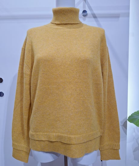【ATELIER SIX】11256523 ヤクカシミヤレイヤーネックプルオーバー