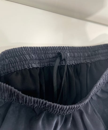 【cafune】535623 silk touch polyester wide easy pants