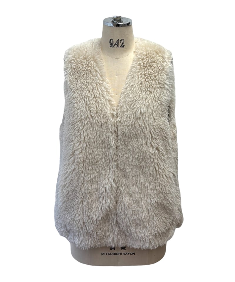 ayane 25AW】875805 プードルファーベスト | selectshopB5