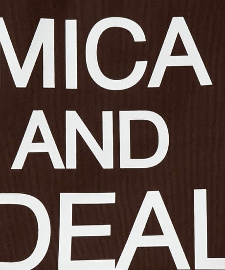 【MICA&DEAL】M00E023GD ロゴコットンバッグ
