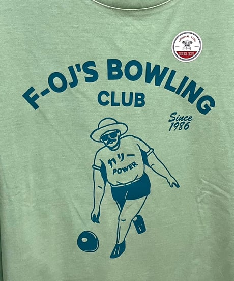 【AUG】852328 F-OJ'S BOWLING Tee