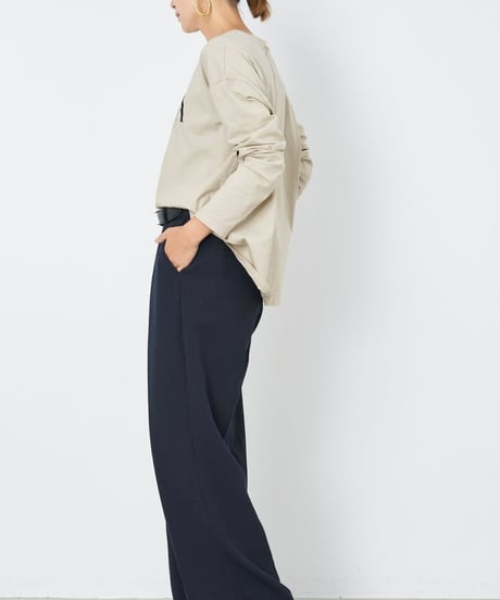 【MICA&DEAL】0125109001 "CARINA"ロゴロングスリーブTシャツ