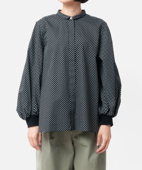 【le ciel de HARRISS】BS252-05019 Puff-sleeved shirt