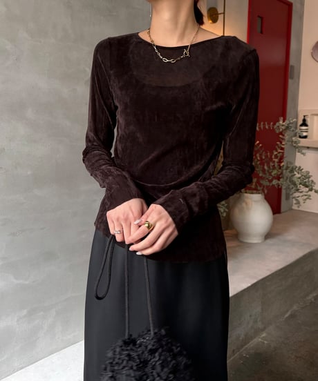 【cafune 】545916 Flickr tulle pullover