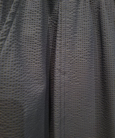 【LeMélange 26SS】  8623508 サッカー素材パンツ