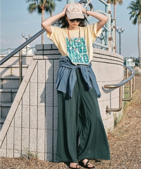 【Le Melange】8511012 『JHANKSON』x『Le Melange』コラボ 半袖プリントTee