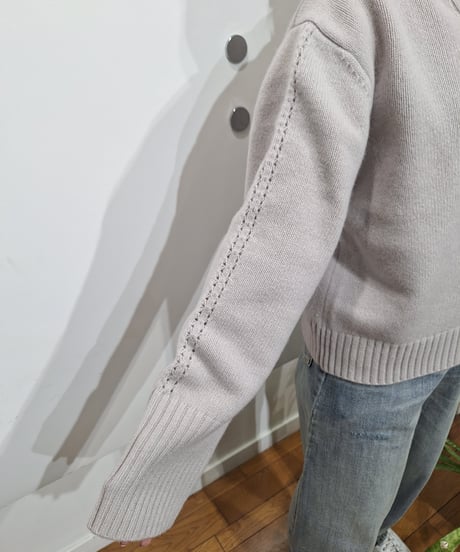 【ATELIER SIX】11256440 ウールハーフジッププルオーバー