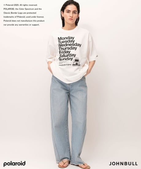 【JOHNBULL】JT251C42 POLAROID Tシャツ