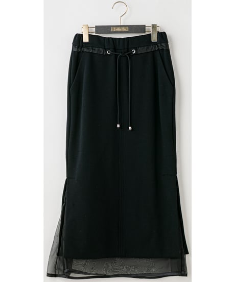 【Lallia Mu 26AW】2614855　ジャージースカート