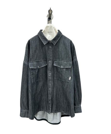 【ayane 26AW】  856708　ダンガリーシャツ