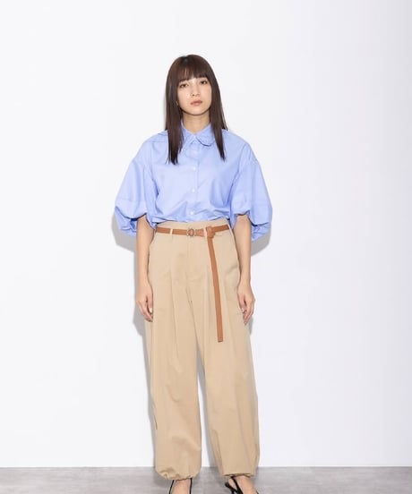 【MARGAUX VINTAGE】BL - 26008 - S　バルーンスリーブブラウス