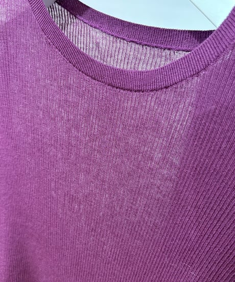 【PRIORITY 26AW】 P66210SW　シアーニットプルオーバー