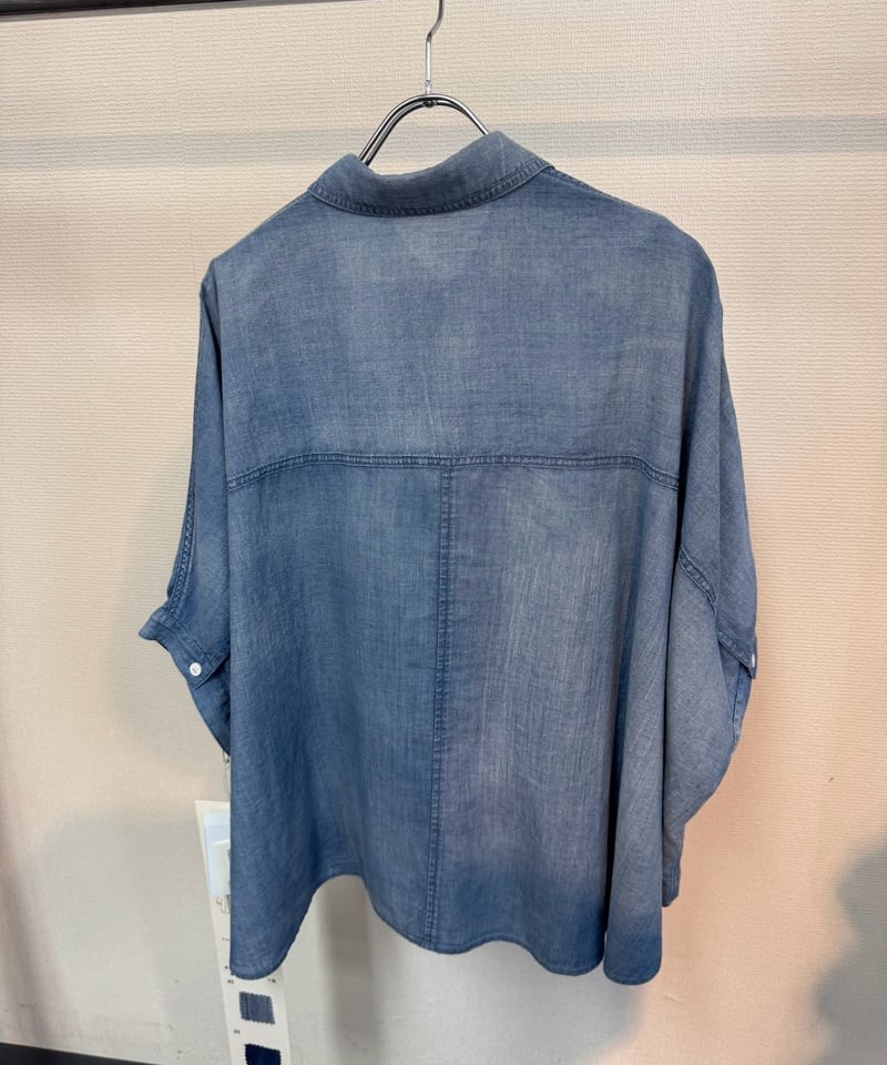 PASSIONE】526463 デニムショート丈ブラウス | selectshopB5