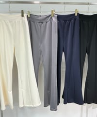 【ayane 】 856727 ポリエステルポンチフレアパンツ