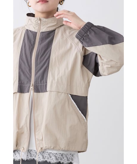【UMBRO×MICA&DEAL】 0126306110 配色ナイロンブルゾン
