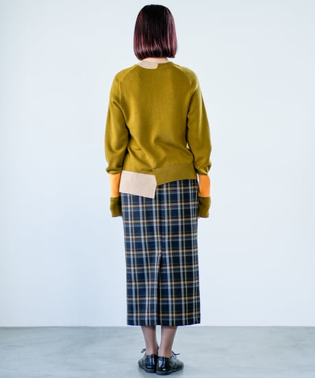 【Lallia Mu 26AW】2614431 ネックウォーマーセットニット