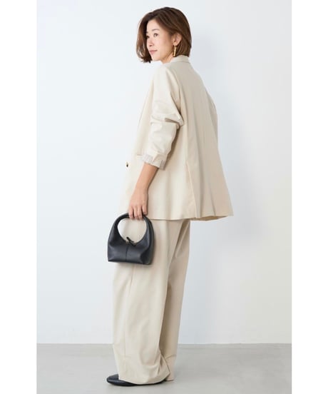 【MICA&DEAL】 0126103013 ドライタッチワンタックパンツ