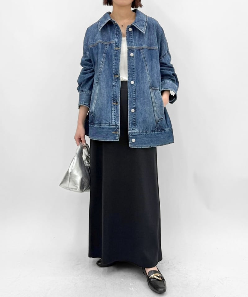 cafune25SS】515406 over size denim jacket | sel