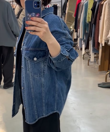 【cafune】535420 denim shirt jacket