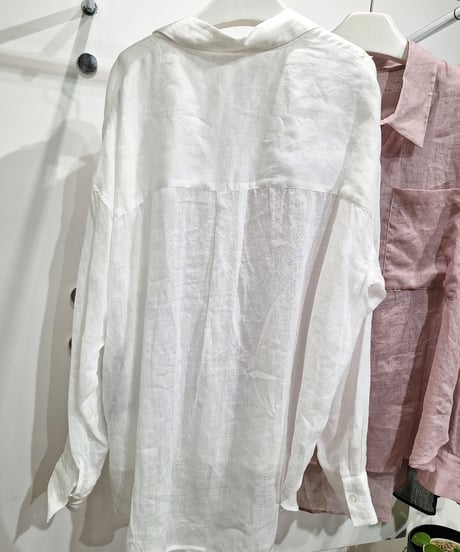 【PRIORITY 26SS】  P66031LI オーガンジーシャツ