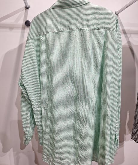 【LeMélange 26SS】  8623205  フレンチリネン2wayシャツ