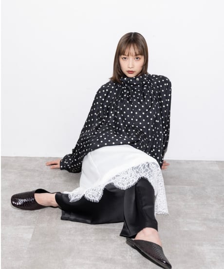 【MARGAUX VINTAGE 26AW】JK - 26096 - A　ドットブルゾン