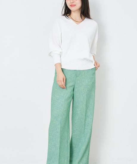 【MICA&DEAL】0125108004 Vネックニットプルオーバー