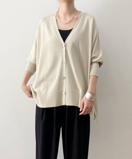 【sirodelabonte】R513105  wide cardigan