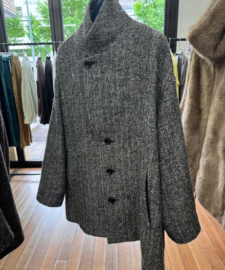 【LE MÉLANGE 26AW】 8643901 NEP HERRINGBONE ジャケット