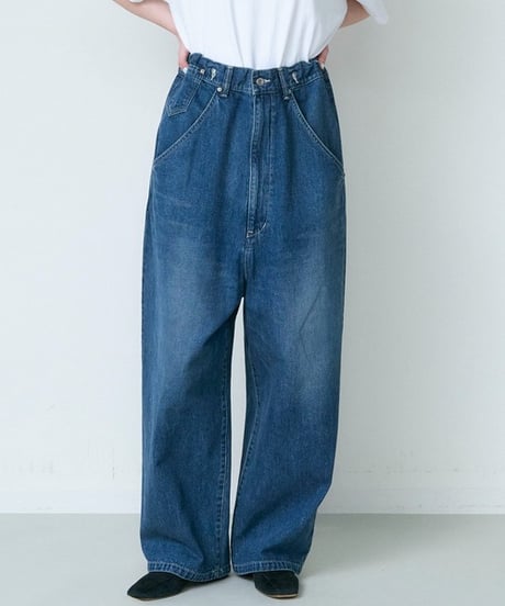 【JOHNBULL】JL253P06 デニムエンジニアオーバーパンツ