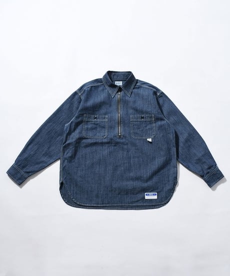 【JOHNBULL】 HE253S03 UNION HERCULES MADE ハーフZIPシャツ
