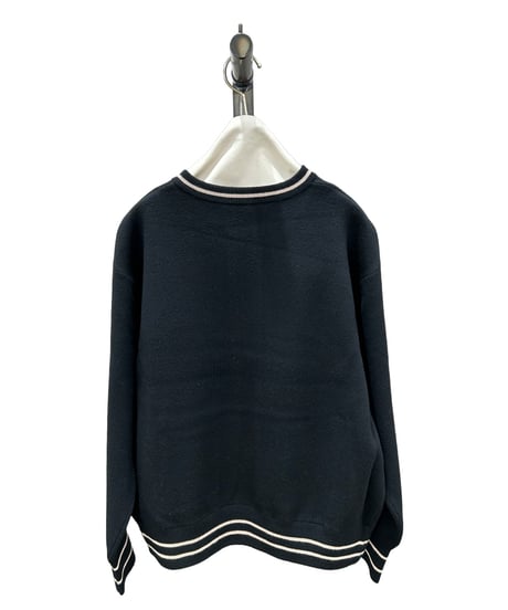 【ayane 26AW】  856732 ロゴジップアップニットブルゾン