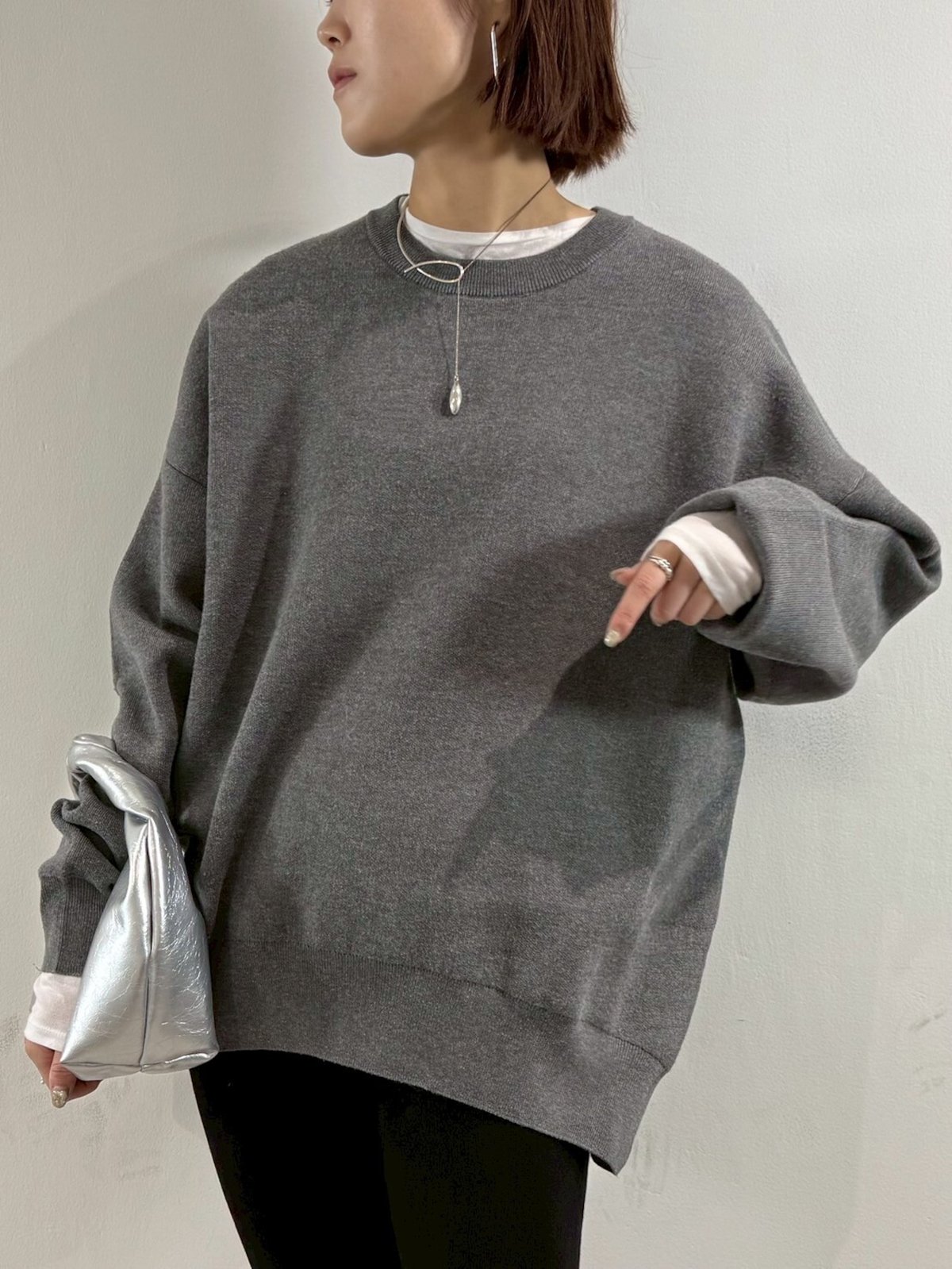 cafune】 535963 sweat like relax pullover | se