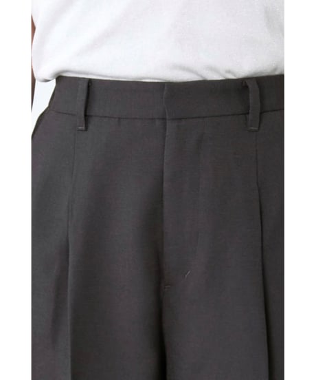 【MICA&DEAL】 0126203189 2タックハーフパンツ
