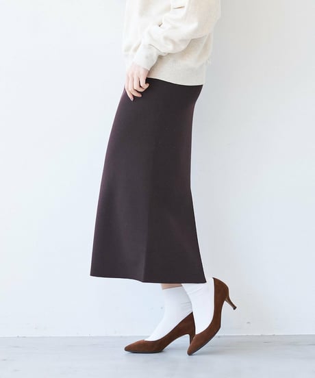 【MICA&DEAL】0123302193ニットロングスカート