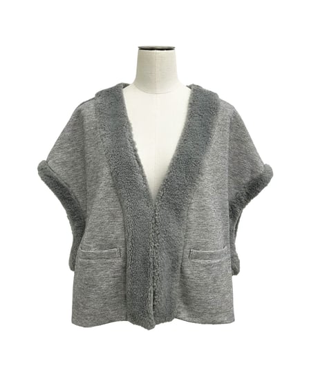 【ayane 26AW】  856753 ボアトリミングベスト