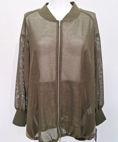 【ATELIER SIX】 21254426 メッシュ 異素材 MA-1