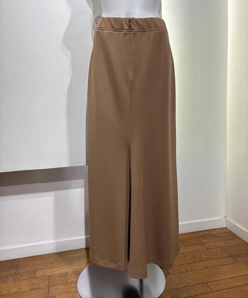 cafune】535631 double knit back flare skirt | s