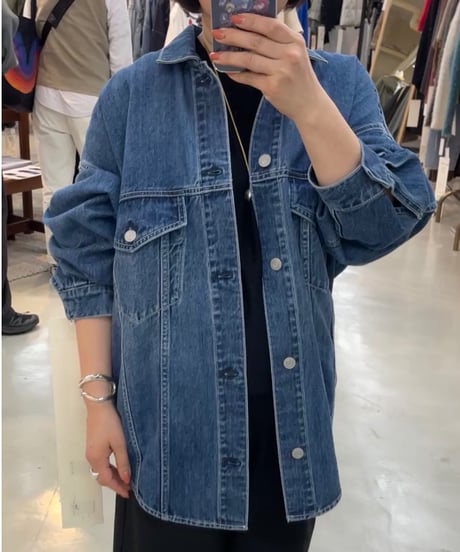 【cafune】535420 denim shirt jacket