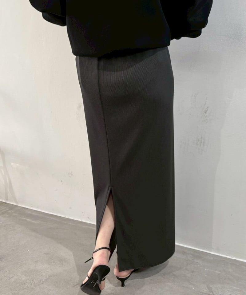 cafune】535614 rib tight skirt | selectshopB5