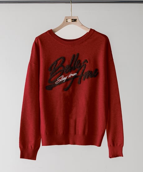 【ruxe 26AW】2634420 2WAYロゴニット