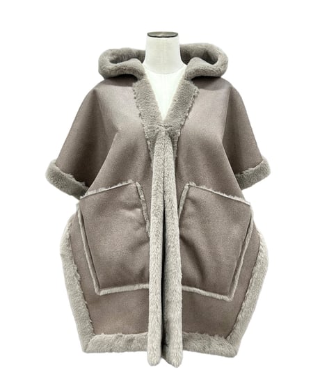 【ayane 26AW】  856754  ４WAYムートンショール