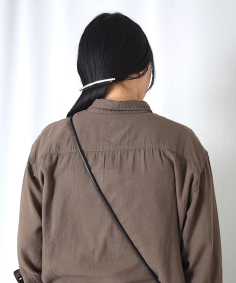 【ARMEN】INAM2502G3D OVERDYE UTILITY REGULAR COLLAR SHIRT