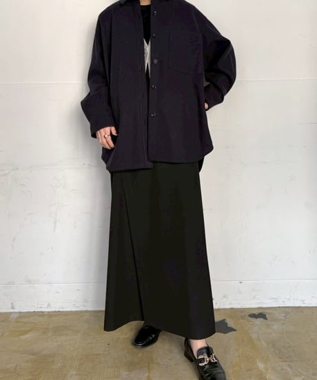 【cafune】545404 W jersey shirts blouson