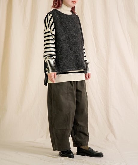 【Brocante / ブロカント】38-0280Z オリジナルツイード ポッシュブトンジレ