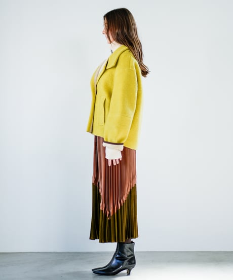 【Lallia Mu 26AW】2614210 ウールシープパイルショートコート