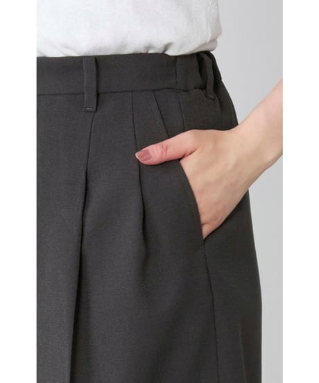 【MICA&DEAL】 0126203189 2タックハーフパンツ