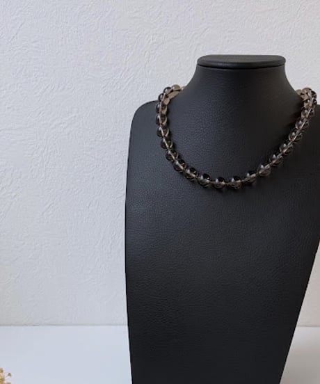 【charmaer 26AW】 276826　スモーキークォーツネックレス