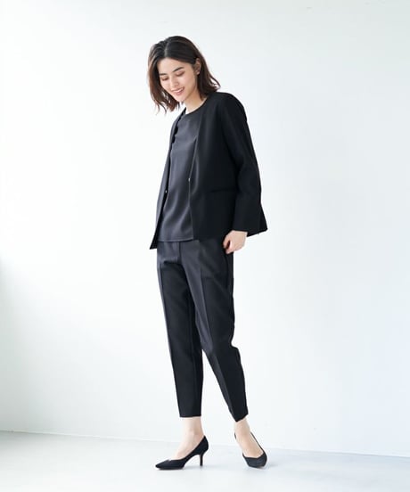 【MICA&DEAL】M00E027JK ノーカラーボックスジャケット