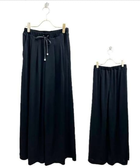 【ayane】  826509 トリアセタックワイドパンツ
